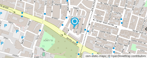 מפת הגעה אל טלי תבור - סטודיו לריקוד