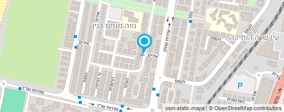 מפת הגעה אל עיצוב פנים - חיה אלנברג