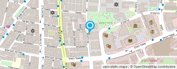 מפת הגעה אל איריס גורן מהתעמלות לתנועה