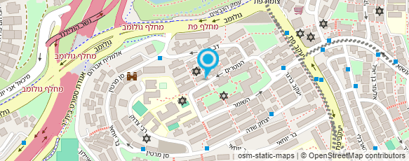 מפת הגעה אל סטודיו דוד