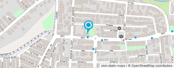 מפת הגעה אל על האש ועל הכיפטה