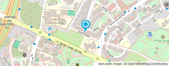 מפת הגעה אל פעוטון הנסיך הקטן