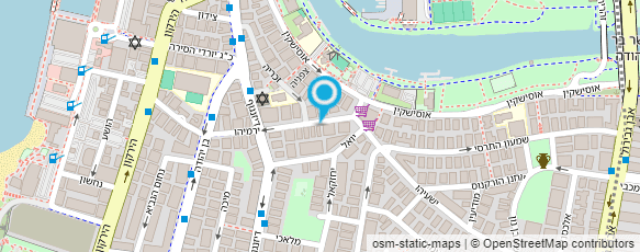 מפת הגעה אל מיכאל הדס עיצוב פנים