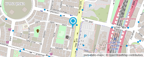 מפת הגעה אל מאיה האזרחי מעצבת פנים