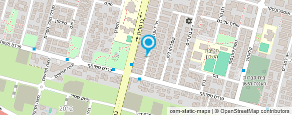 מפת הגעה אל ליאורה שוורץ מעצבת פנים