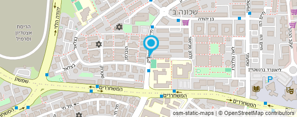 מפת הגעה אל שירלי גילוץ ייעוץ זוגי