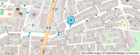 מפת הגעה אל אורנה מירון אדריכלות ועיצוב