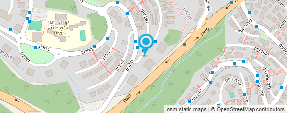 מפת הגעה אל יפעת בן ברוך מעצבת