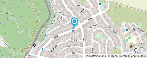 מפת הגעה אל ד"ר שרון מעוז נבון מרפאה וטרינרית