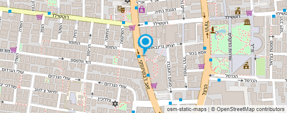 מפת הגעה אל איסט ליין