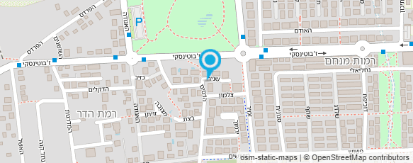 מפת הגעה אל חגית רוזנברג עיצוב פנים