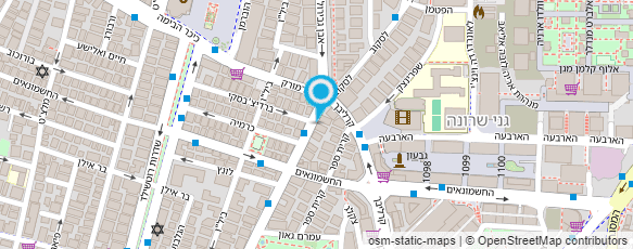 מפת הגעה אל גילי אונגר הום סטיילינג