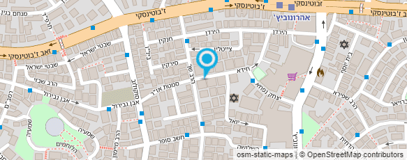 מפת הגעה אל אביבית בובליל- אדריכלות ועיצוב