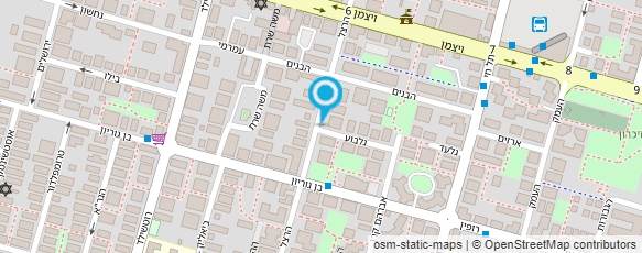 מפת הגעה אל אהובה שורצברד