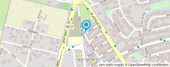 מפת הגעה אל אילנית נחושתן מעצבת פנים