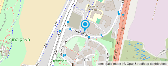 מפת הגעה אל המרכז להכשרת תחקירנים Re-search