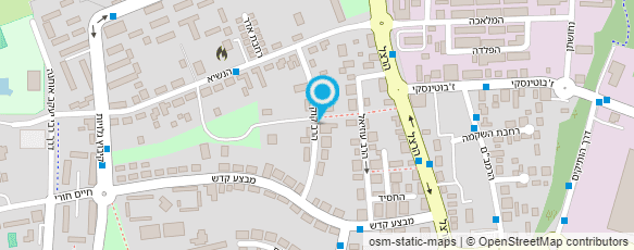 מפת הגעה אל חב"ד גן יאיר