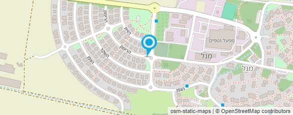 מפת הגעה אל תמר זהר אדריכלות