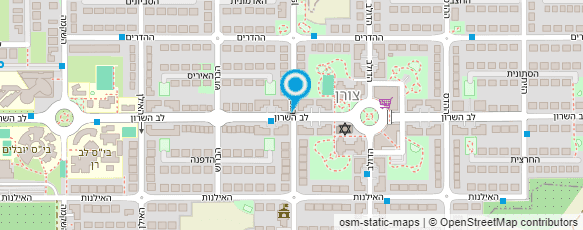 מפת הגעה אל ליאור מנע