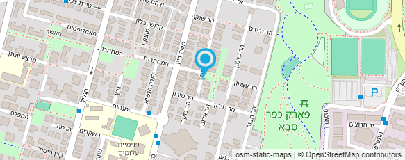 מפת הגעה אל סטפני רקר-עברית לאנגלית