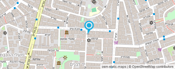 מפת הגעה אל רונית מאור מיסטי-כיף