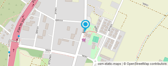 מפת הגעה אל גלריה לאמנות רב-תחומית