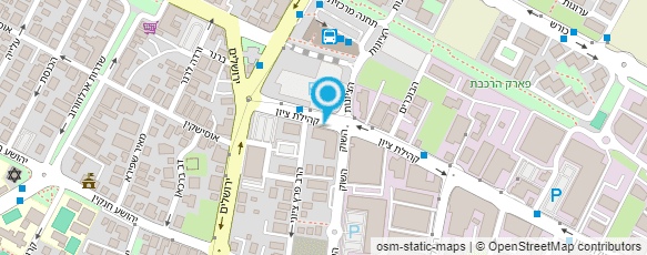 מפת הגעה אל אוהד מימון עיצוב שיער