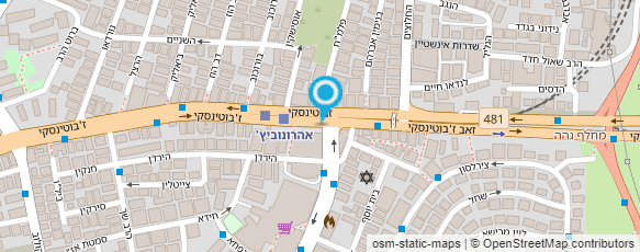 מפת הגעה אל הוכהויזר מיכאל משרד עו"ד