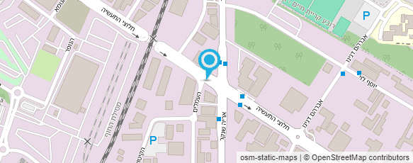 מפת הגעה אל מ.פ עיצובים