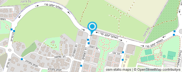 מפת הגעה אל עינת שחף אדריכלות ועיצוב