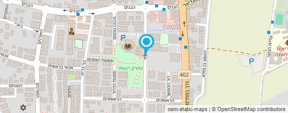 מפת הגעה אל ספריה עירונית