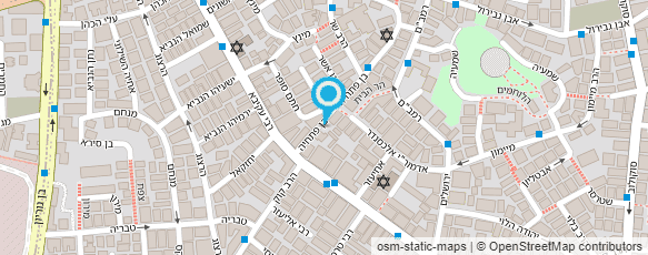 מפת הגעה אל סטיילינג ורד כהן