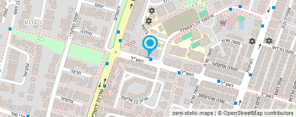 מפת הגעה אל ברקת דיזיין - עיצוב אירועים