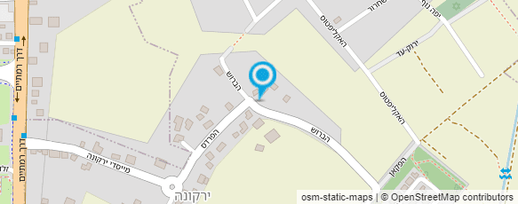 מפת הגעה אל גן אורנה