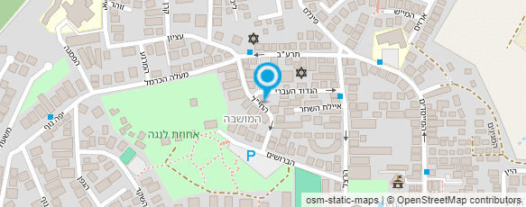 מפת הגעה אל הגן של אריאלה