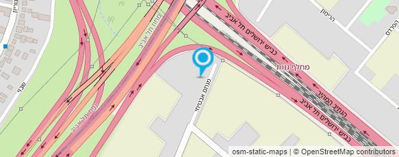 מפת הגעה אל שף ליין