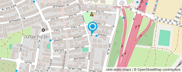 מפת הגעה אל יניב כחלון-עיצוב שיער