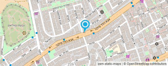 מפת הגעה אל ד"ר יבגני לויטנסקי