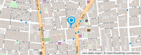 מפת הגעה אל רובי סגל מעצבי שיער מפת הגעה אל רובי סגל מעצבי שיער