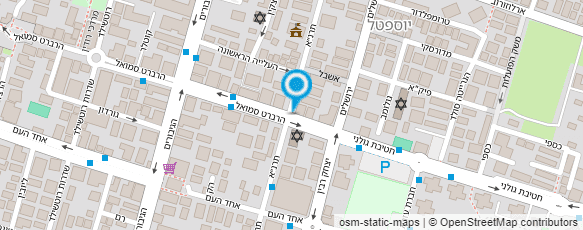 מפת הגעה אל דודי שמש וחשמל א.א.