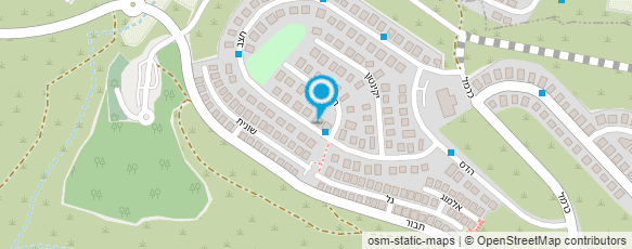 מפת הגעה אל יירוק גינון פיתוח ואחזקות