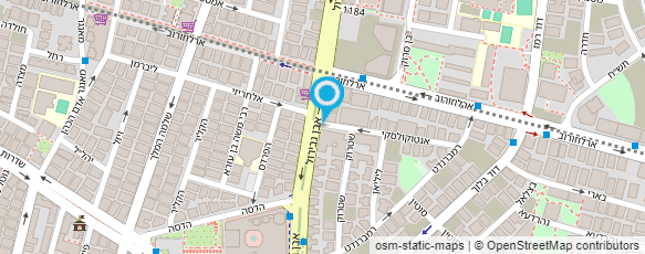 מפת הגעה אל שי ארז עיצוב שיער