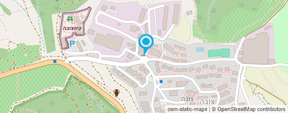 מפת הגעה אל תיירות צובה