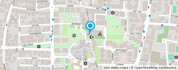 מפת הגעה אל הכי בעיר