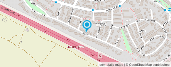 מפת הגעה אל סטודיו LGZ