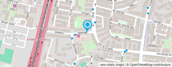 מפת הגעה אל עיצוב שיער - מקסים מפת הגעה אל עיצוב שיער - מקסים