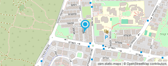 מפת הגעה אל עדי ויצמן עיצוב פנים