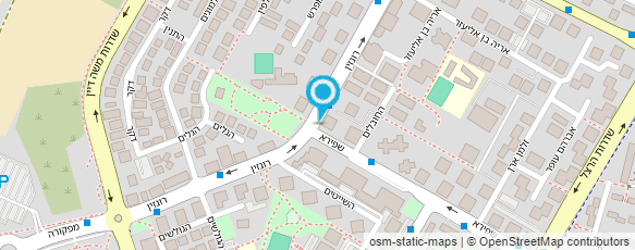 מפת הגעה אל המועדון לאורח חיים בריא