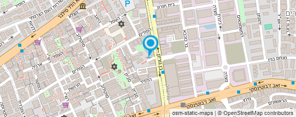 מפת הגעה אל חניון בן שמן