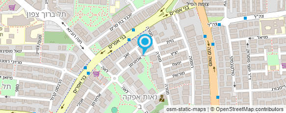 מפת הגעה אל ענת סדנאות אימון בקלפים